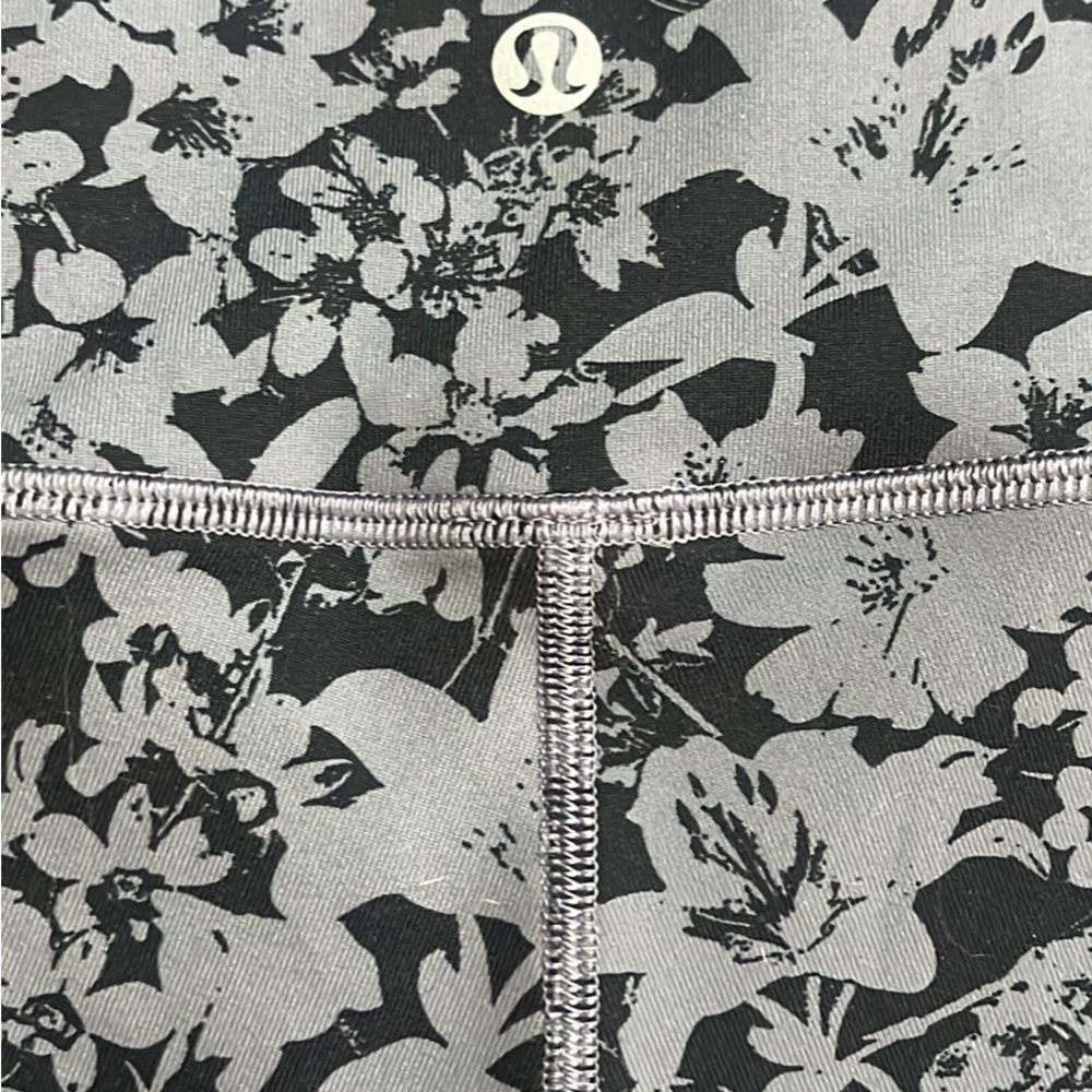 Lululemon Floral Pattern Leggings